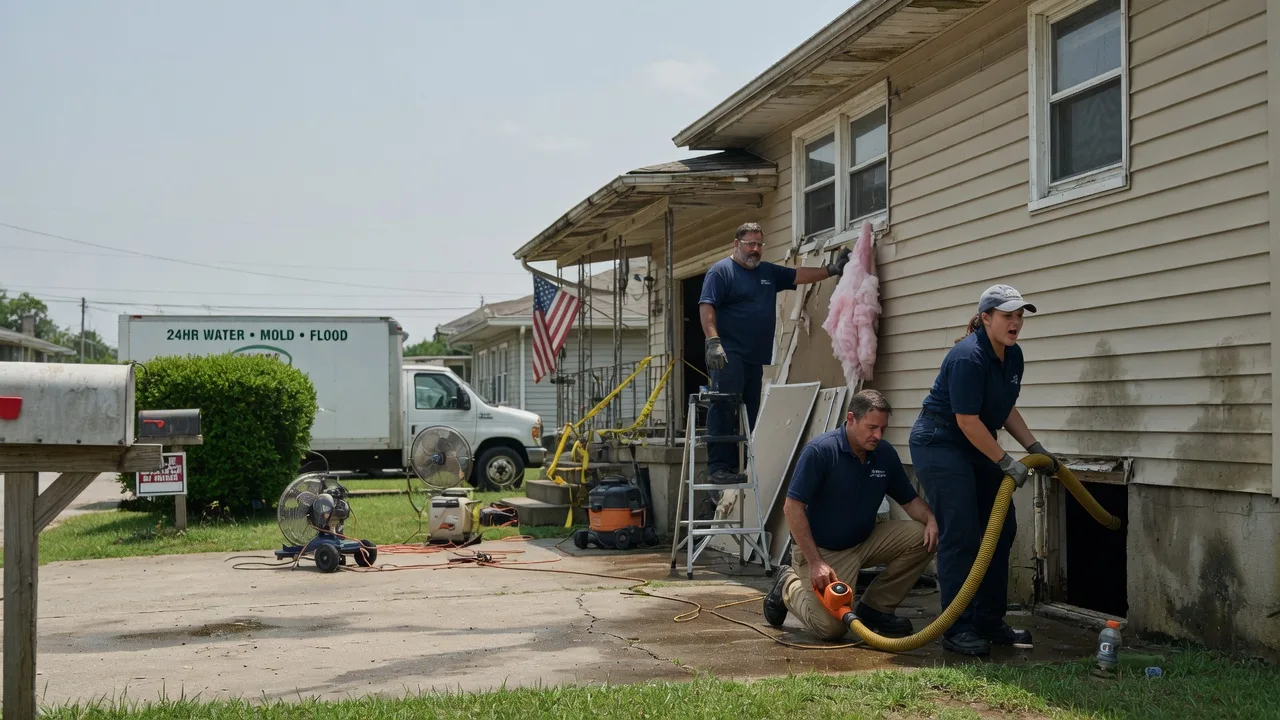 Water Damage Repair in Martinsville, VA near me